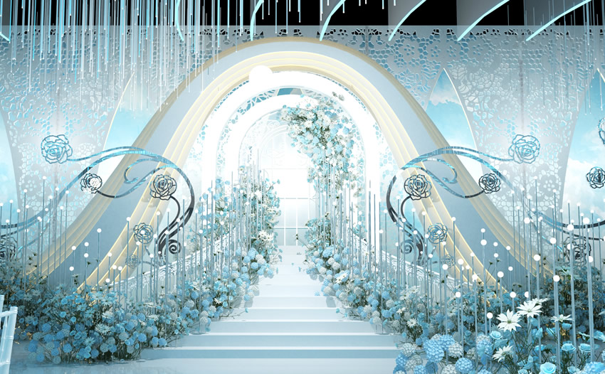 旺苍釡香烙馍村水晶厅效果展示